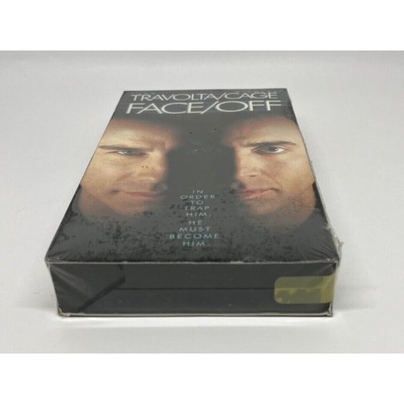 Face/Off VHS, 1997 Tape Movie Nicolas Cage John Travolta NEW SEALED - Picture 3 of 8